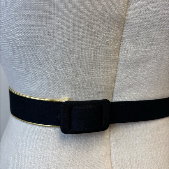 Black and Gold Waist Belt sku 2011 - Picture 5 of 6